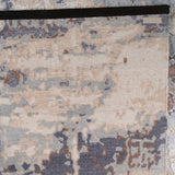 Abstract Taupe, Grey and Charcoal Rug