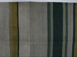 Earth Tones Tibetan Design Stripe Rug