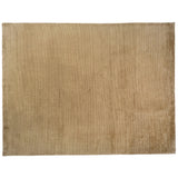 Camel Ribbed Wool Area Rug