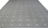 Gray and Ivory Pattern Rug