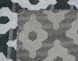 Black and White Pattern Rug