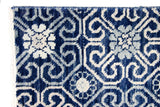 Blue Padma Collection Wool Area Rug