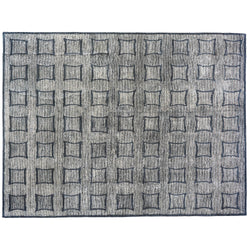 Hand Tufted Squares Pattern Rug
