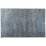 Soft Melody Collection Blue Contemporary Rug