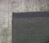 Silver Wool Area Rug