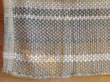 Sand Stripe Indian Wool Dhurrie Rug - 9' x 12'
