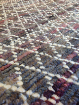 Brown and Burgundy Multi-Color Area Rug