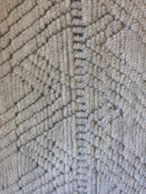 Lush Cream Wool Area Rug