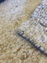 Ivory Wool Area Rug