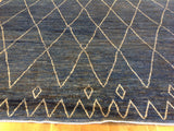 Blue Moroccan Design Rug