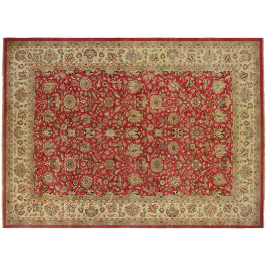 Red and Gold Persian Design Rug