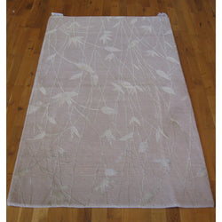 Silver Leaves Contemporary Rug