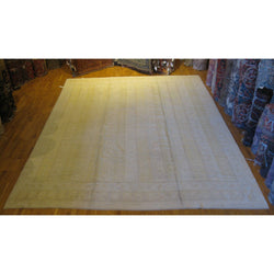 Ivory and Gold Turkish Rug