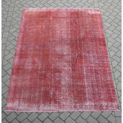 Red Overdyed Rug