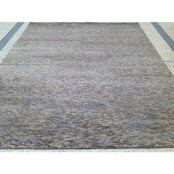 Gray Contemporary Moroccan Design Rug