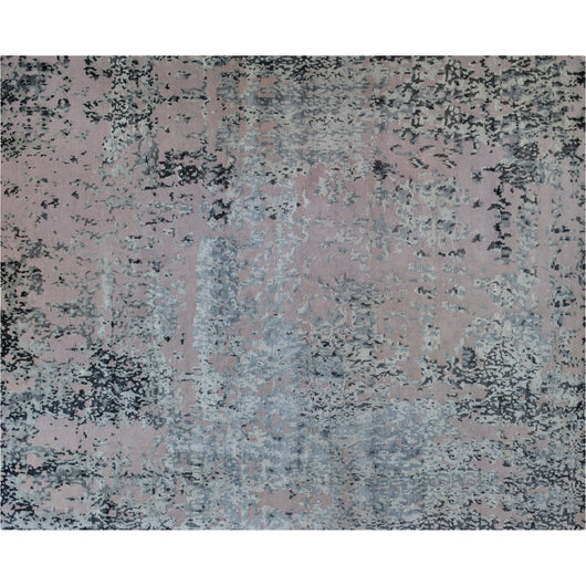 Silver Blue Multi Abstract Rug