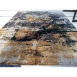 Gold Multi Abstract Rug