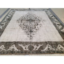 Gray Distressed Rug