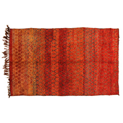 Vintage Red Moroccan Rug