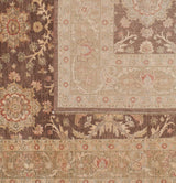 Traditional Pakistani Rug with Floral Medallions