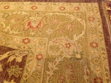 Traditional Pakistani Rug with Floral Medallions