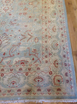 Floral Rug in Traditional Pakistani Design