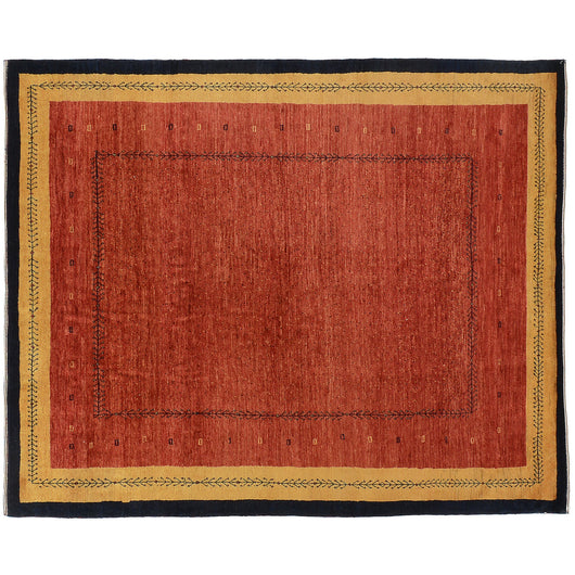 Red, Gold and Black Lori Gabbeh-Style Area Rug