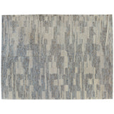 Blue, Brown and Beige Patchwork Area Rug
