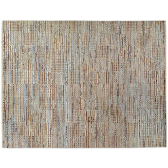 Contemporary Multi-Color Patchwork Area Rug