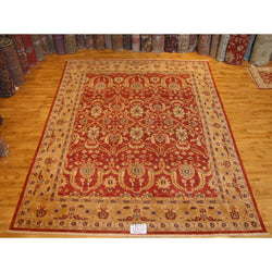 Red and Gold Pakistani Rug
