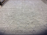 Web of Gray Rug